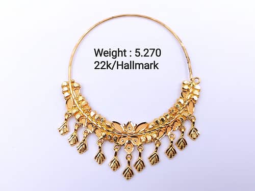 Gold Bridal Nath