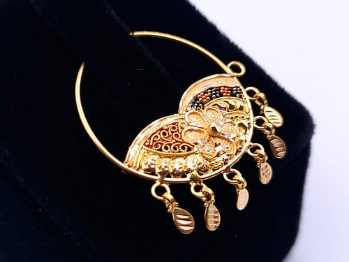 Gold Bridal Nath - Image 2