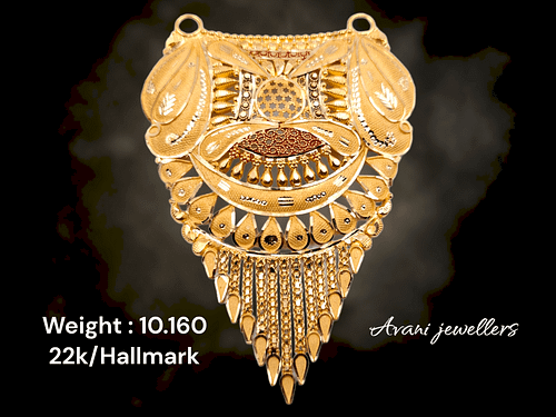 Gold Mangalsutra Pendant