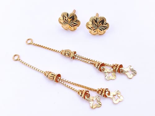Two in One Sui Dhage (Earrings) - Image 4