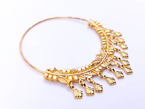 Gold Bridal Nath - Image 2