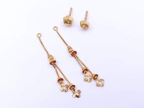 Two in One Sui Dhage (Earrings) - Image 4