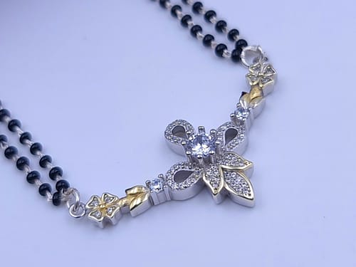 925 Sterling Silver Mangalsutra 01 - Image 3