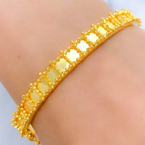 Timeless Beadwork Bangle Bracelet - Image 2