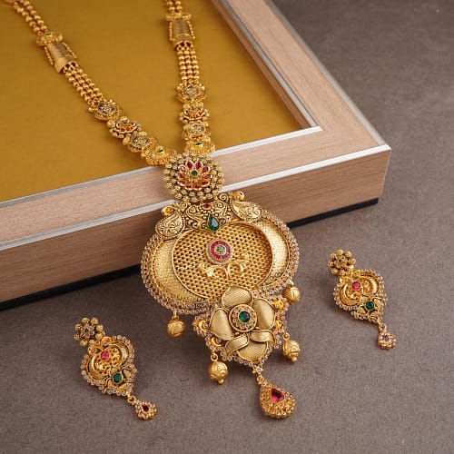 Long Antique Ranihar Sets