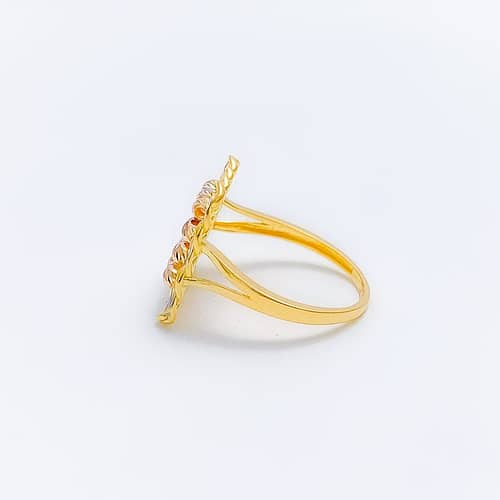 Distinct Tapered Chain Link Ring - Image 2