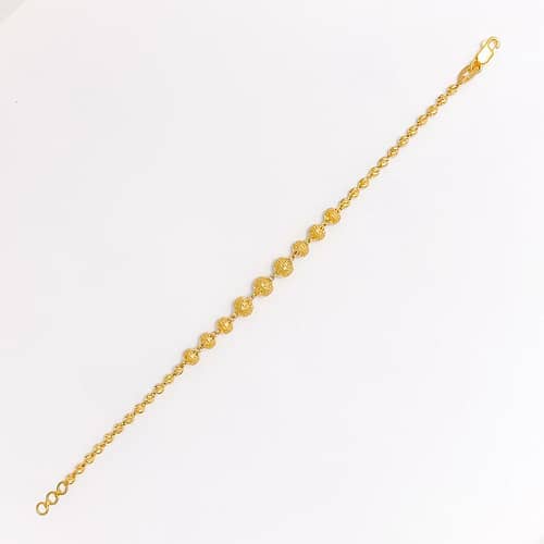 Evergreen Matte Bead Bracelet - Image 4