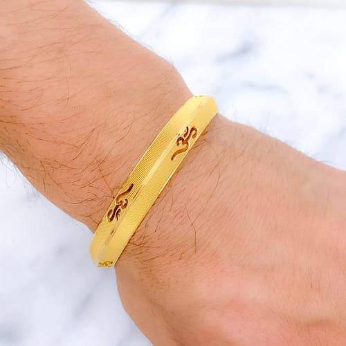 Unique Om Men's Kada