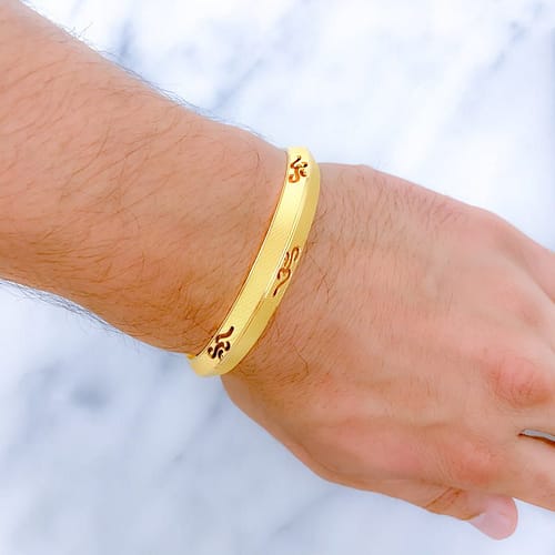 Unique Om Men's Kada - Image 3