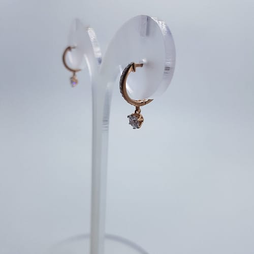 Pair of Rose Gold Bali - Image 2