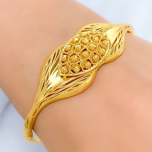 Radiant Marquise Ball Bangle Bracelet - Image 2