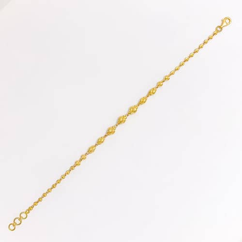 Radiant Round Gold Bracelet - Image 5