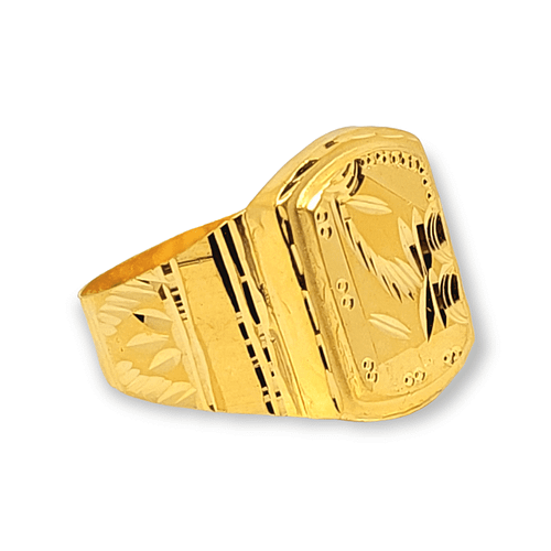 Gold Gents Ring - Image 2