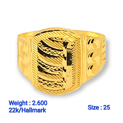 Gold Gents Ring