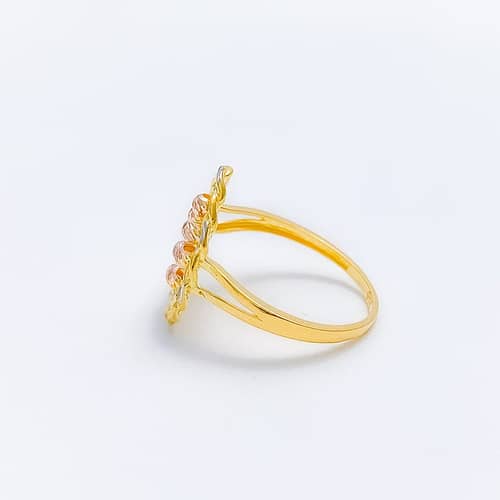 Plush Beaded Pear Ring - Image 5