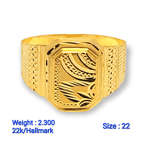 Gold Gents Ring