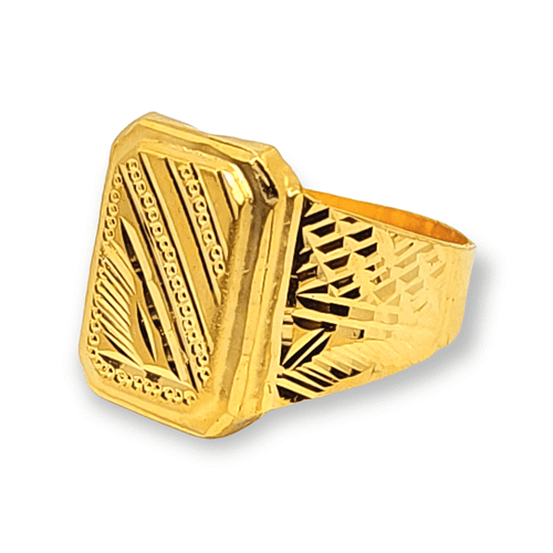 Gold Gents Ring - Image 3