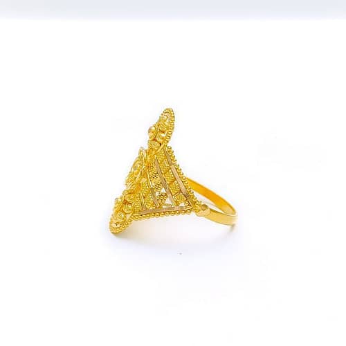 Delightful Dainty Flower Ring - Image 3