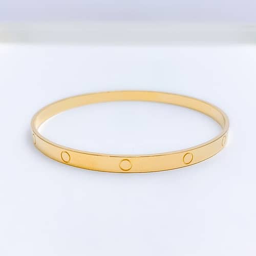 Posh Circle Bangle - Image 4