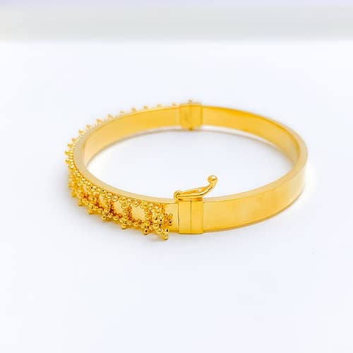Timeless Beadwork Bangle Bracelet - Image 4