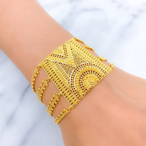 Bold Reflective Statement Bracelet - Image 2