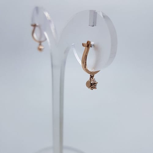 Pair of Rose Gold Bali - Image 4