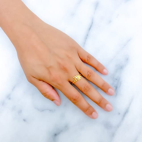 Fancy Flower Ring - Image 4