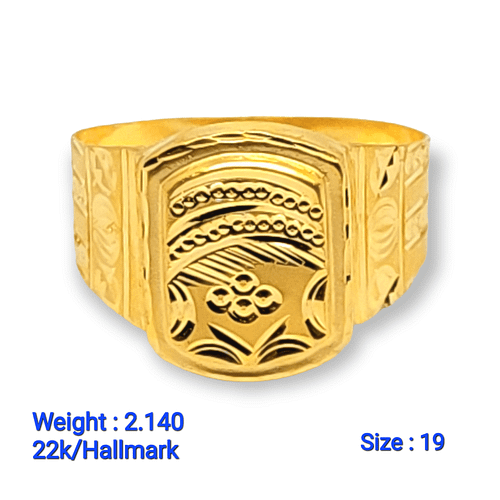 Gold Gents Ring