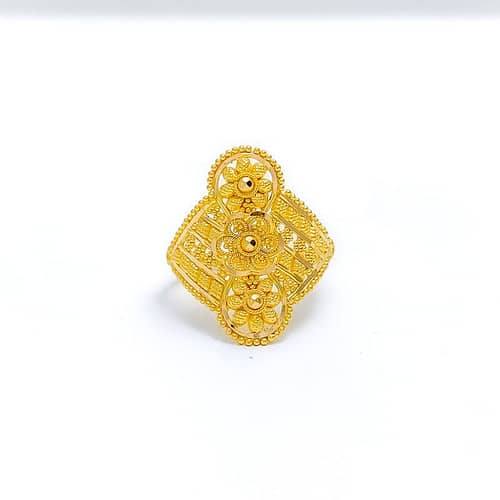 Delightful Dainty Flower Ring