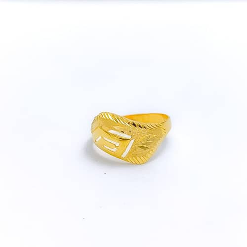 Modern High Finish Ring