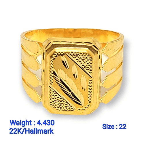 Gold Gents Ring