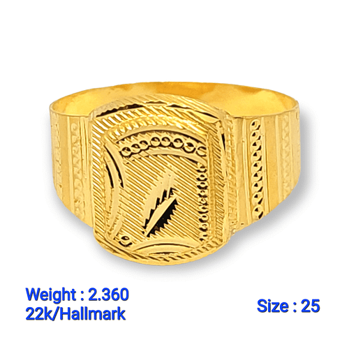 Gold Gents Ring