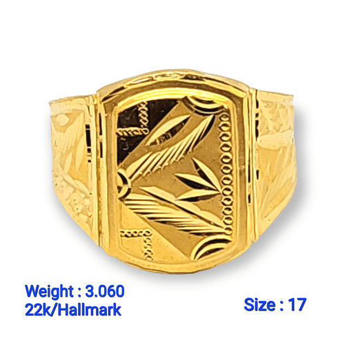 Gold Gents Ring