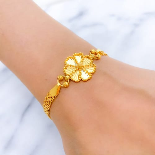 Exclusive Reflective Flower Bracelet