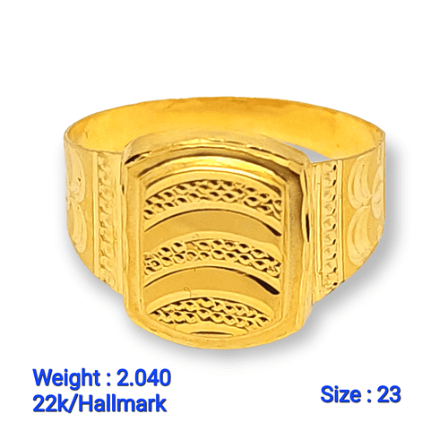 Gold Gents Ring
