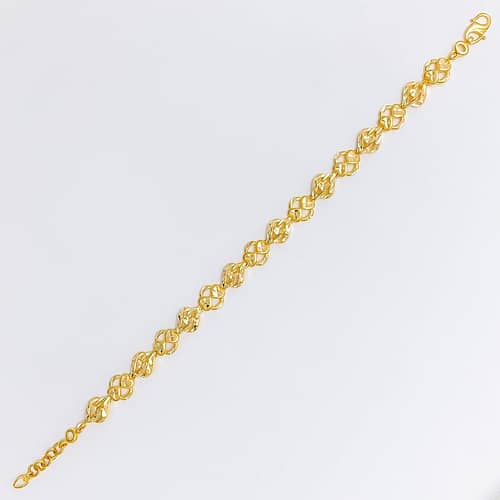 Radiant Twin Heart Bracelet - Image 4