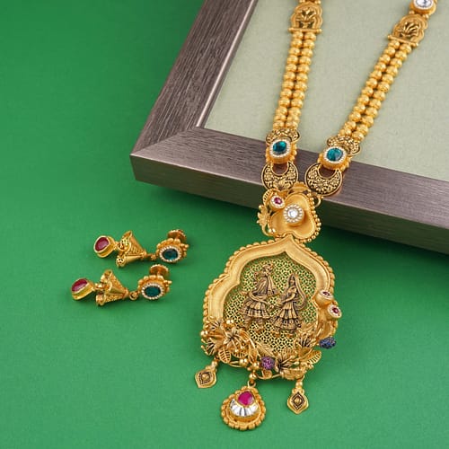 Long Antique Ranihar Sets