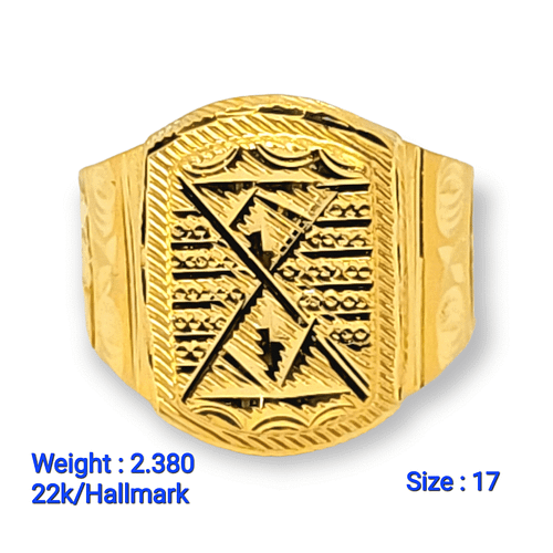 Gold Gents Ring