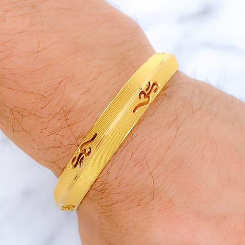 Unique Om Men's Kada - Image 2
