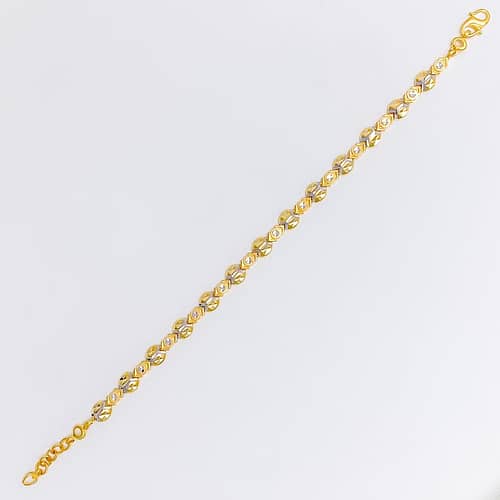 Distinct TwoTone Omega Bracelet - Image 3