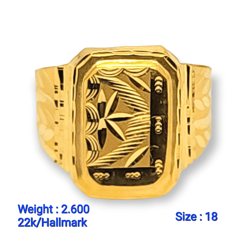 Gold Gents Ring