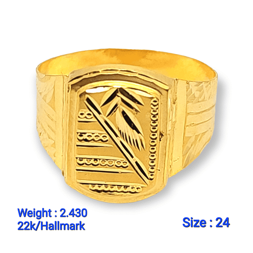 Gold Gents Ring