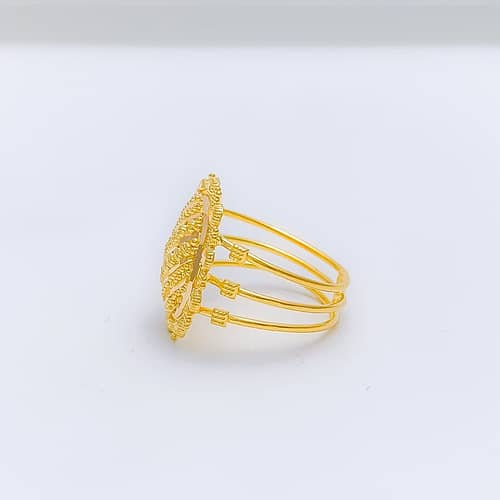 Exquisite Palatial Gold Ring