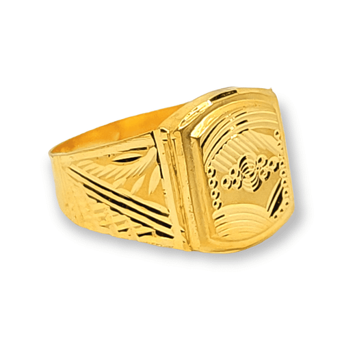 Gold Gents Ring - Image 2