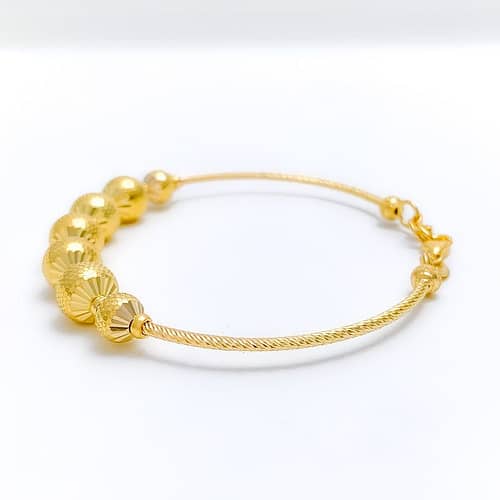 Upscale Disco Ball Wire Bracelet - Image 6