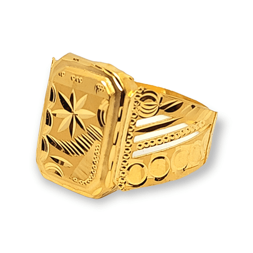 Gold Gents Ring - Image 3