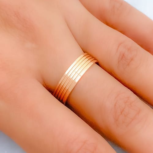Classy Rose Gold Band - Image 2