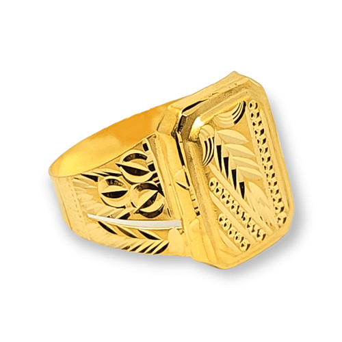 Gold Gents Ring - Image 2