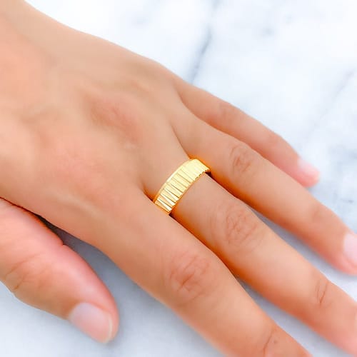 Radiant Palatial Gold Band - Image 2