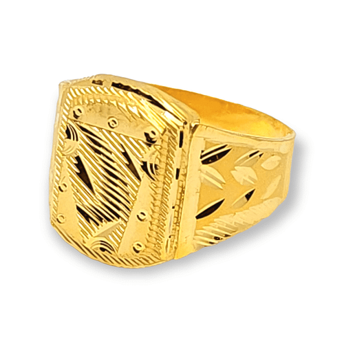Gold Gents Ring - Image 3
